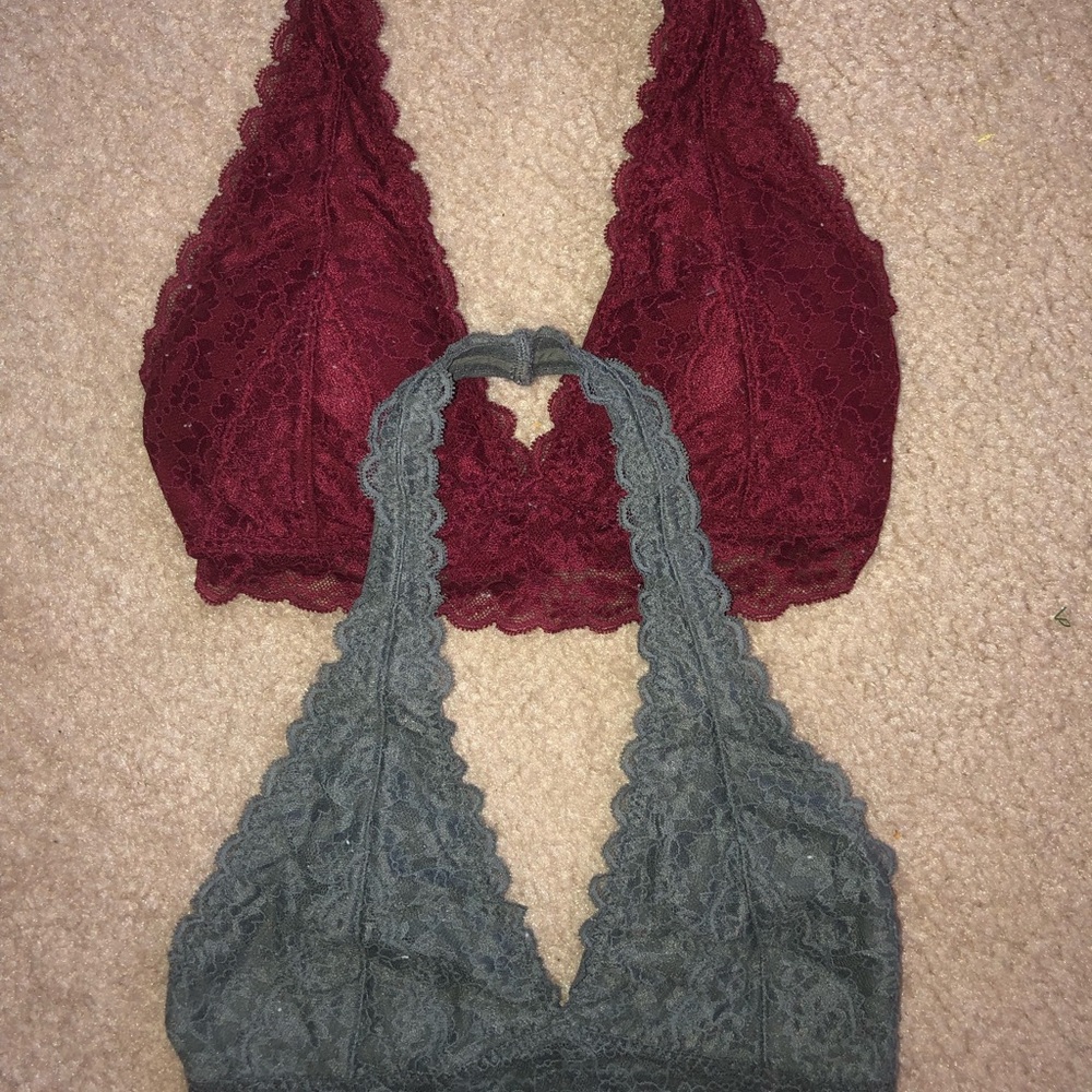 Two gilly hicks bralettes
